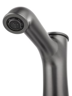 Смеситель для раковины на 3 отверстия Wonzon & Woghand Steam WW-88159008-BGM тёмный графит